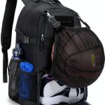 DSLEAF Basketball Bag Nylon Backpack Adjustable-0