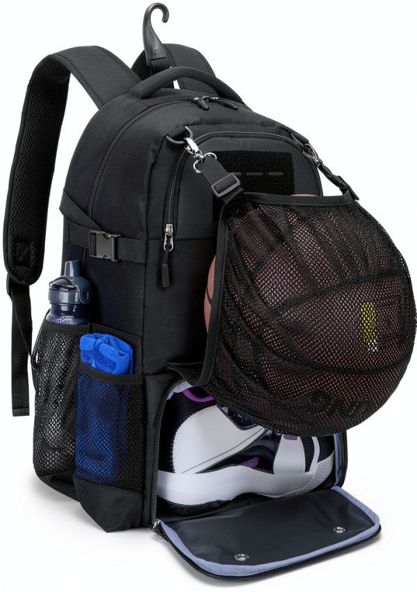 DSLEAF Basketball Bag Nylon Backpack Adjustable-0