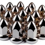 iBroPrat Chrome Lug Nut Covers for Automotive-0