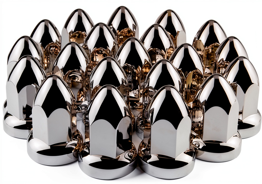 'iBroPrat Chrome Lug Nut Covers'