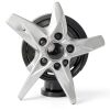 XUKEY Lug Nut Covers Black ABS Plastic-4