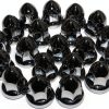 iBroPrat Chrome Lug Nut Covers for Automotive-7