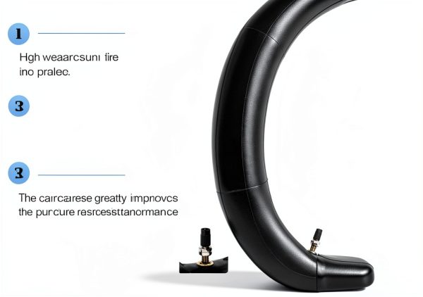 90/100-14 Dirt Bike Inner Tube CALU LUKY Rubber-5