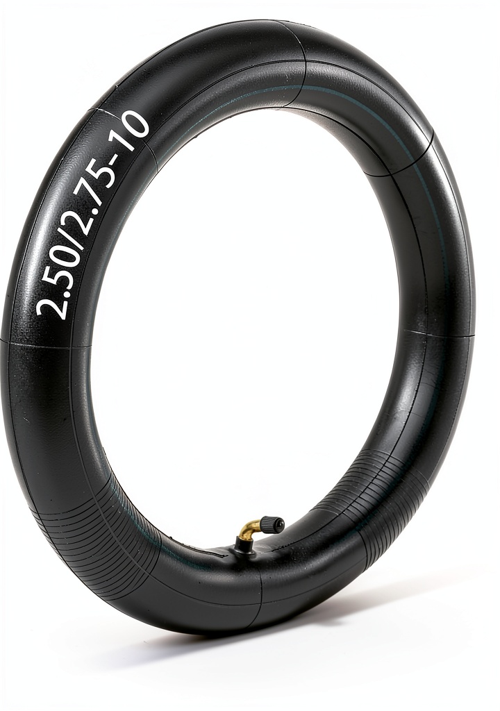 KAMIER inner tube installed on a dirt bike wheel