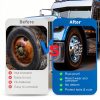 Chrome Lug Nut Covers by SWIFTHUBCAP for Semi Trucks-2