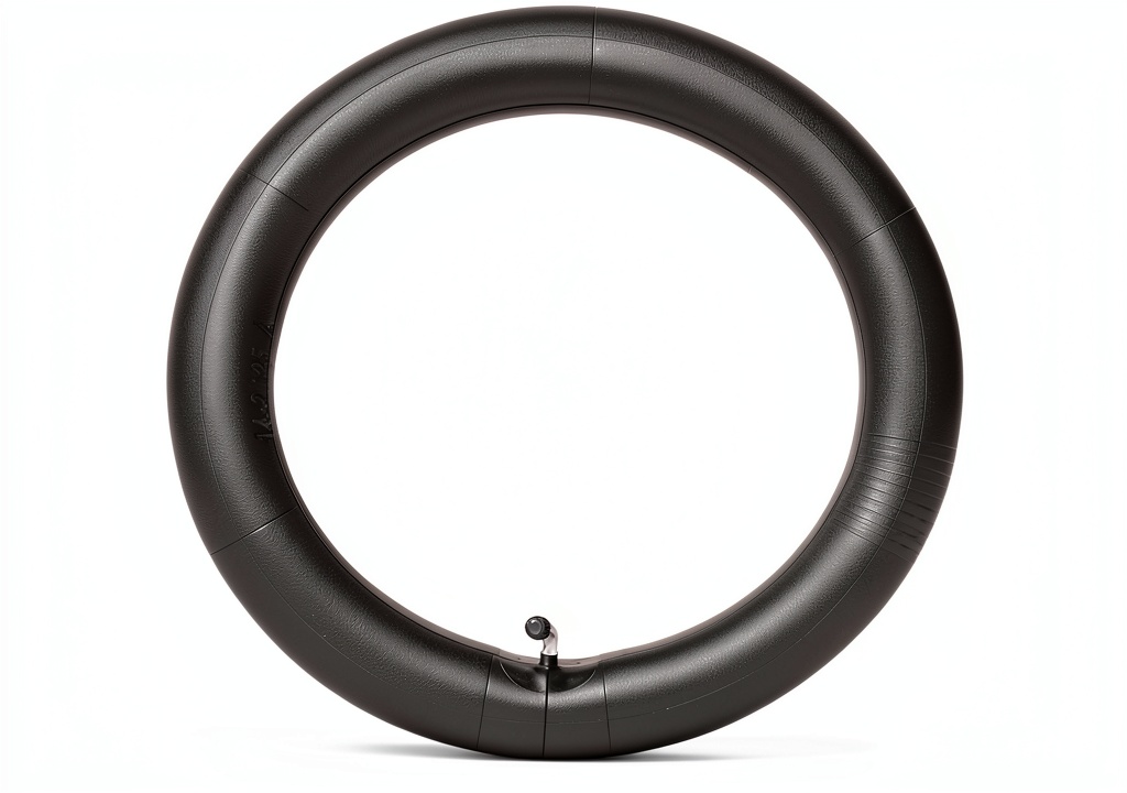 YeYouC 14x2.125 inner tube displayed beside a scooter wheel