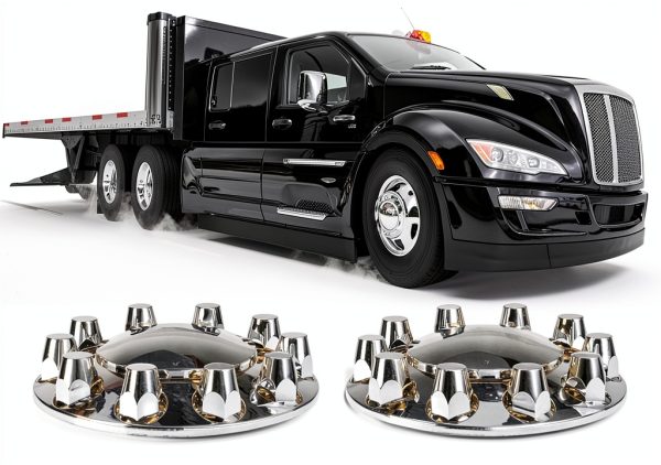 Aeagle Lug Nut Covers Chrome Universal Fit-2