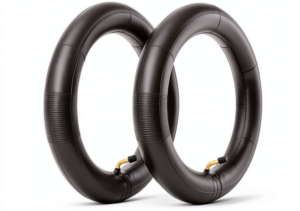 YeYouC inner tube being installed on a scooter tire