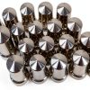 KASONG Chrome Lug Nut Covers ABS Plastic 33MM Hexagonal-1