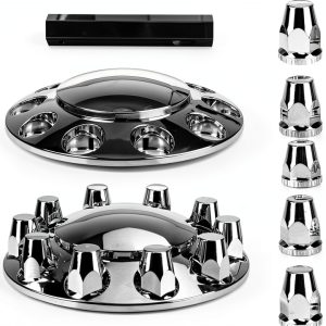 Aeagle Lug Nut Covers Chrome Universal Fit-0