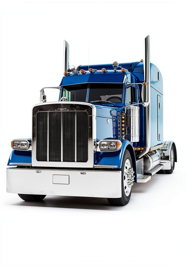 Chrome Lug Nut Covers by SWIFTHUBCAP for Semi Trucks-1