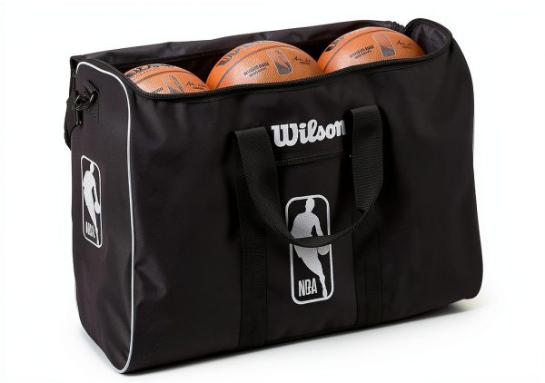 Wilson NBA Travel Bag Adjustable 6 Ball Carry-1