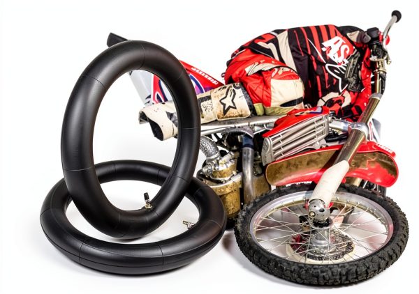 90/100-14 Dirt Bike Inner Tube CALU LUKY Rubber-2