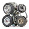 iBroPrat Chrome Lug Nut Covers for Automotive-1