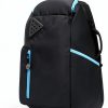 Defiant Mind Youth Basketball Backpack Black and Blue-5