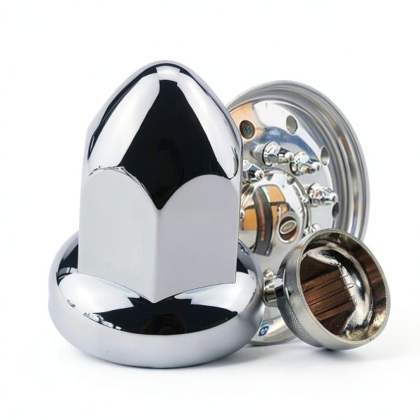 iBroPrat Chrome Lug Nut Covers for Automotive-3