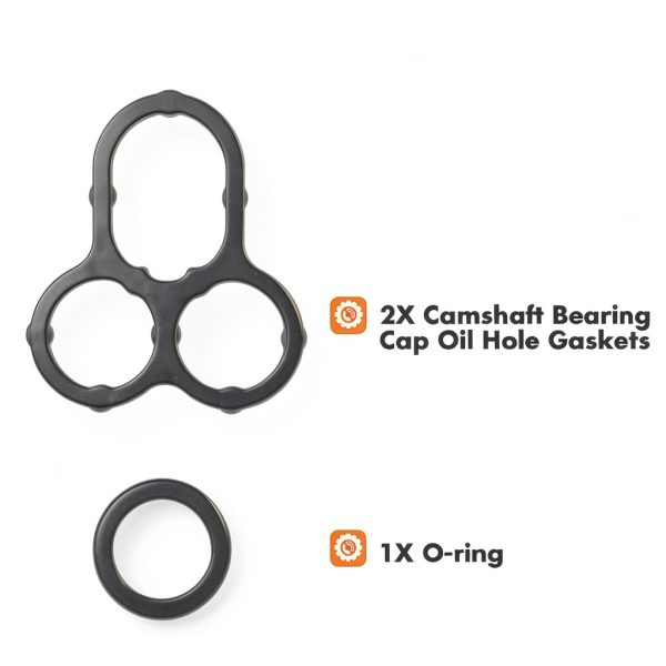 MEMOEO Camshaft Bearing Cap Gasket Rubber Design-5