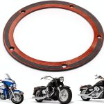 IUVWISN 5-Hole Derby Cover Gasket for Evolution 1340 & Twin Cam-0