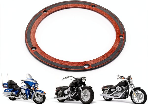 IUVWISN 5-Hole Derby Cover Gasket for Evolution 1340 & Twin Cam-0