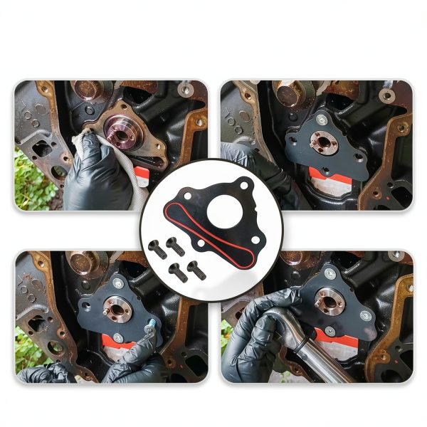 Camshaft Retaining Plate Gasket Kit VORIPO for GM LS LT Engines Seal-5