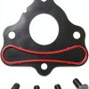 Sorello Camshaft Thrust Retainer Plate Gasket Kit Black Metal 0.16in-0