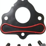 Sorello Camshaft Thrust Retainer Plate Gasket Kit Black Metal 0.16in-0