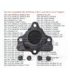 Akrishel Silver Rubber Camshaft Gasket Flat 0.13in High Temp 350°C-5