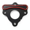 Sorello Camshaft Thrust Retainer Plate Gasket Kit Black Metal 0.16in-6