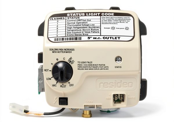 Gas Valve 70000 BtuH 1/2" Inlet Honeywell Globe Valve WT8840B1500U-0