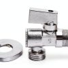 Angle Stop Valve Brass 1/4 G1/2 Inlet/Outlet NOENNULL Globe-5