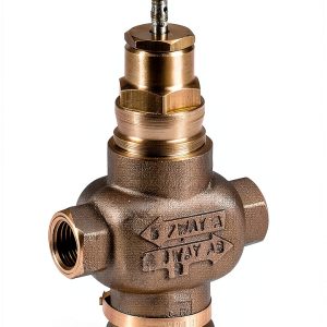 Honeywell V5011N1081 1/2 inch 2-Way F-NPT Globe Valve Steel Trim-0
