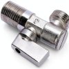 Angle Stop Valve Brass 1/4 G1/2 Inlet/Outlet NOENNULL Globe-2
