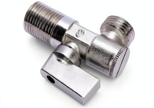 Angle Stop Valve Brass 1/4 G1/2 Inlet/Outlet NOENNULL Globe-2