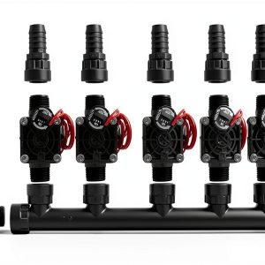Hunter PGV101-MM Dura Manifold Valve Kit 6‑Zone Barb PGV101G-0