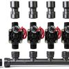 Hunter PGV101-MM 4 Zone Dura Manifold Valve Kit with Flow Control Slip-0