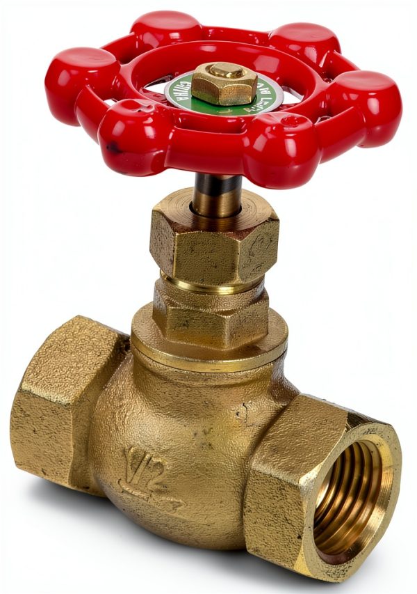 Mueller Industries 106-003NL Globe Valve 1/2 in IPS 125 WSP 200 PSI-0