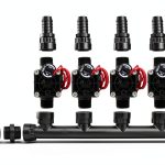Hunter PGV101-MM 4-Zone Dura Manifold Valve Kit with Flow Control-0