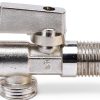 Angle Stop Valve Brass 1/4 G1/2 Inlet/Outlet NOENNULL Globe-4