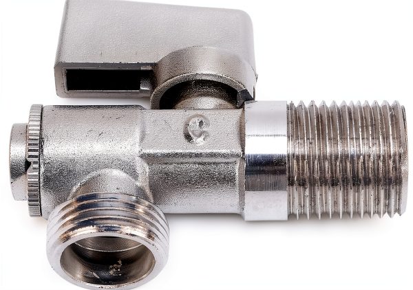 Angle Stop Valve Brass 1/4 G1/2 Inlet/Outlet NOENNULL Globe-8