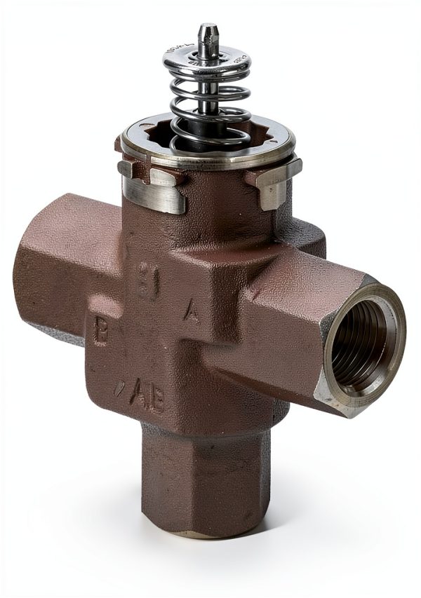 Honeywell VCZNB6100 1/2" Three-Way Cartridge Cage Valve 3.7 Cv-0