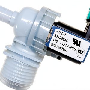 Dishwasher Part 33199046 Ash till 2-Port NPT 38mm Inlet Threaded Valve-0