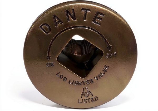 Satin Nickel Floor Plate for Dante Globe Valve – Zamak #3, 2‑1/16"-0